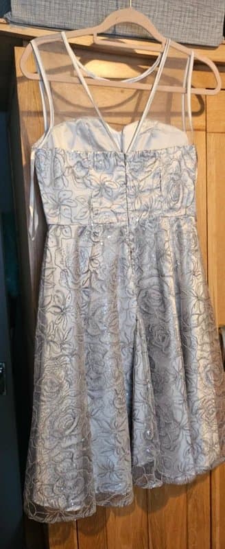 Quiz Silver dress