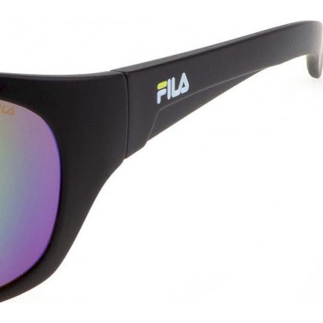Fila FILA Men's SFI514-64U28V Square/Rectangle Sunglasses in Black - 3
