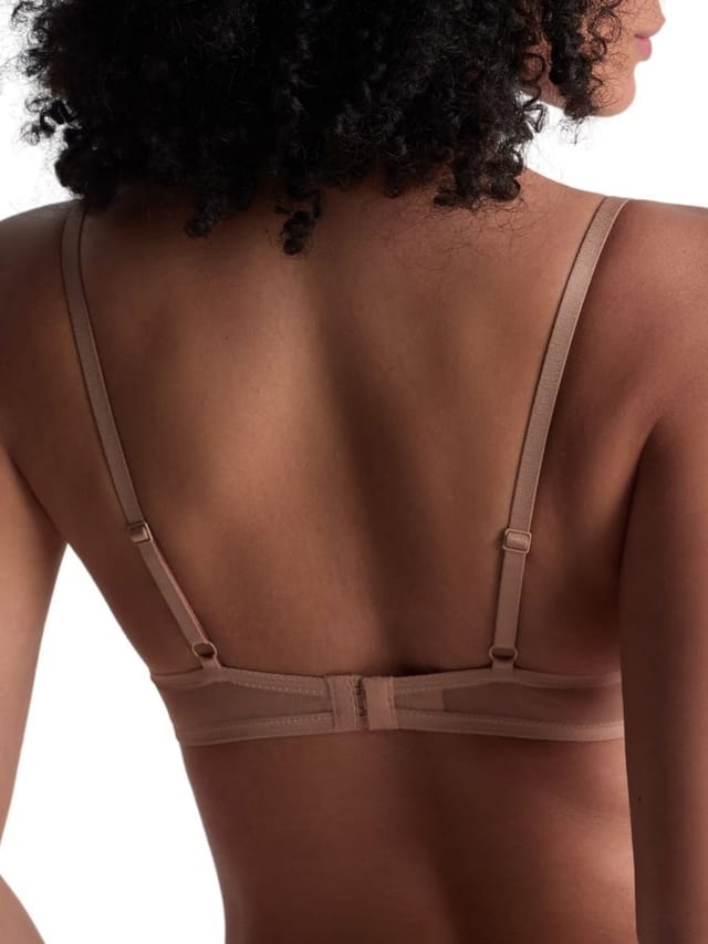 Aubade Aubade Women's Sheer Emotion Push-Up Bra in Nude - 2