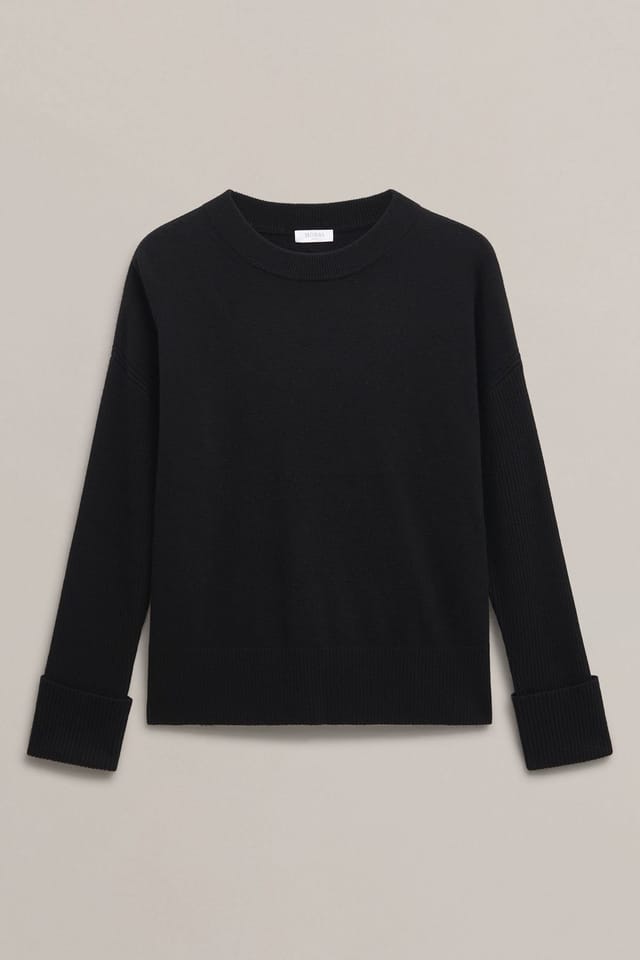 Hobbs London Hobbs London Women's Darla Jumper in True Black - 2