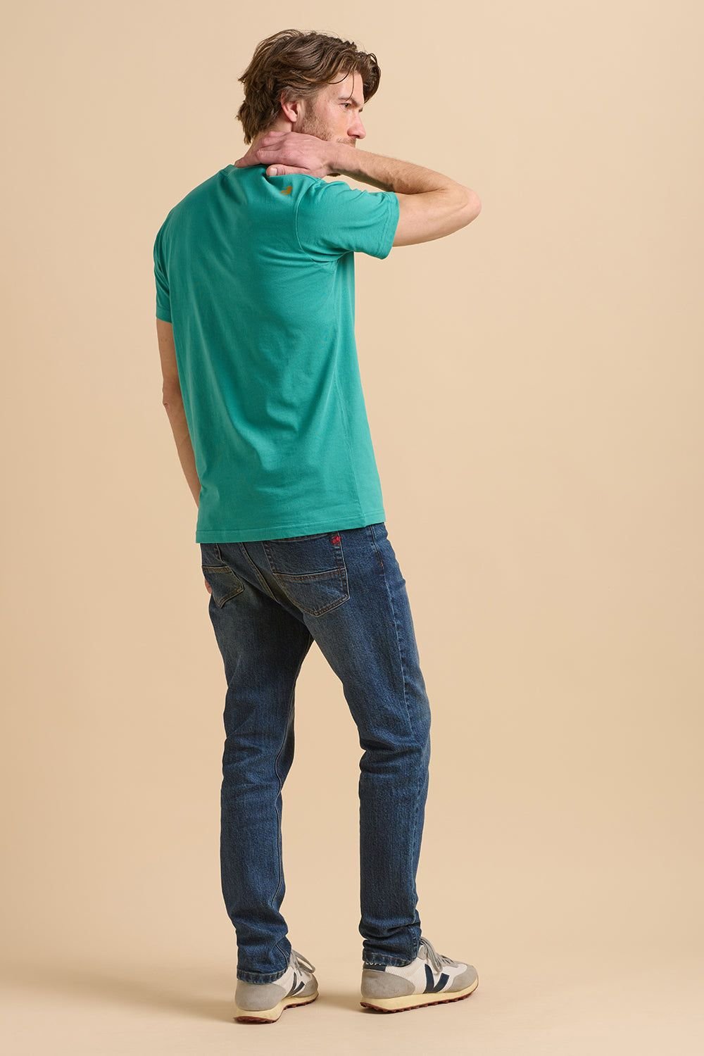 Brakeburn Brakeburn Men's Fisherman T-Shirt in Green - 3