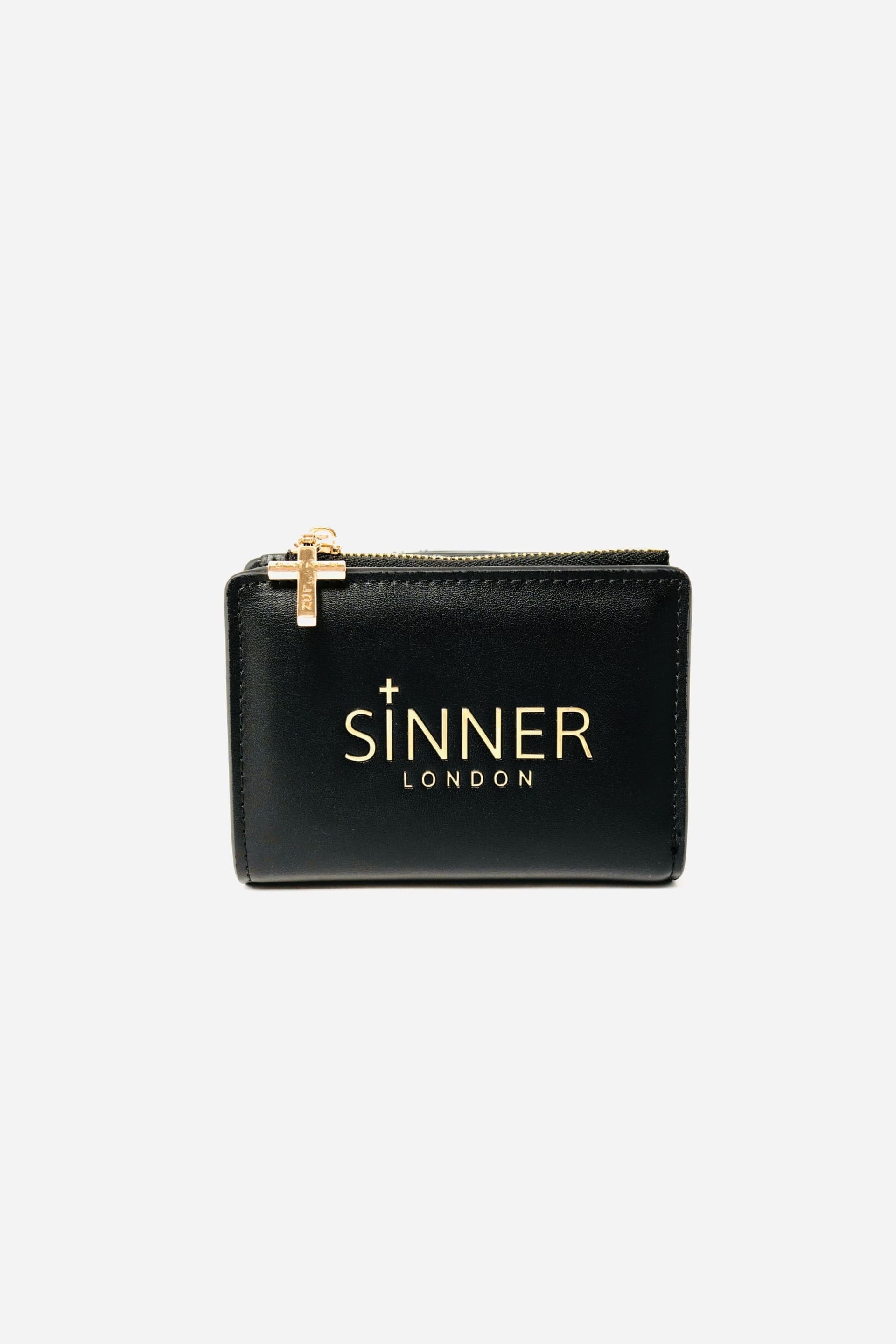 Sinner London Sinner London Women's DARK SECRET WALLET in Black