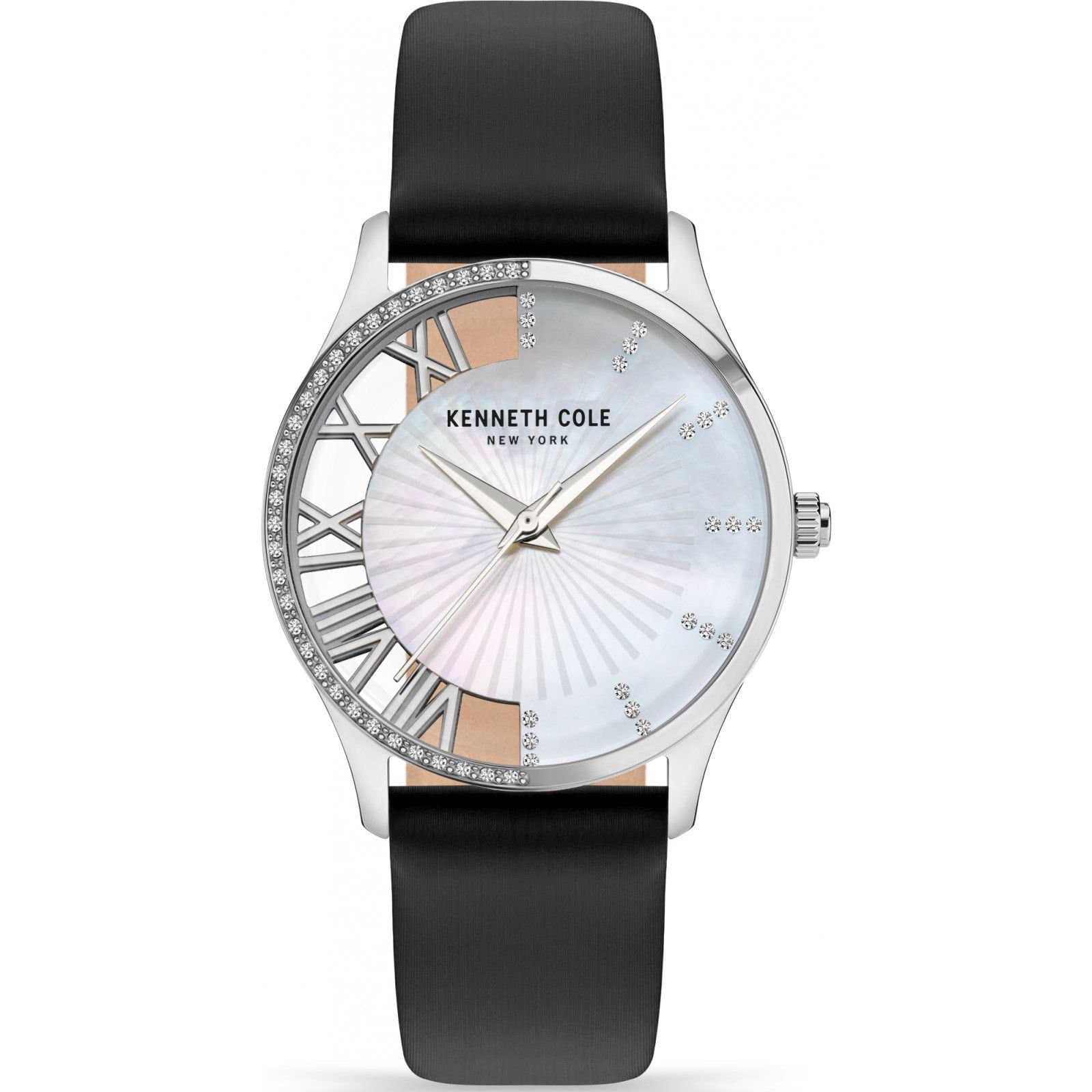 Kenneth Cole Kenneth Cole Women's KCWLA2126102 Classic 36mm Quartz Watch in Black