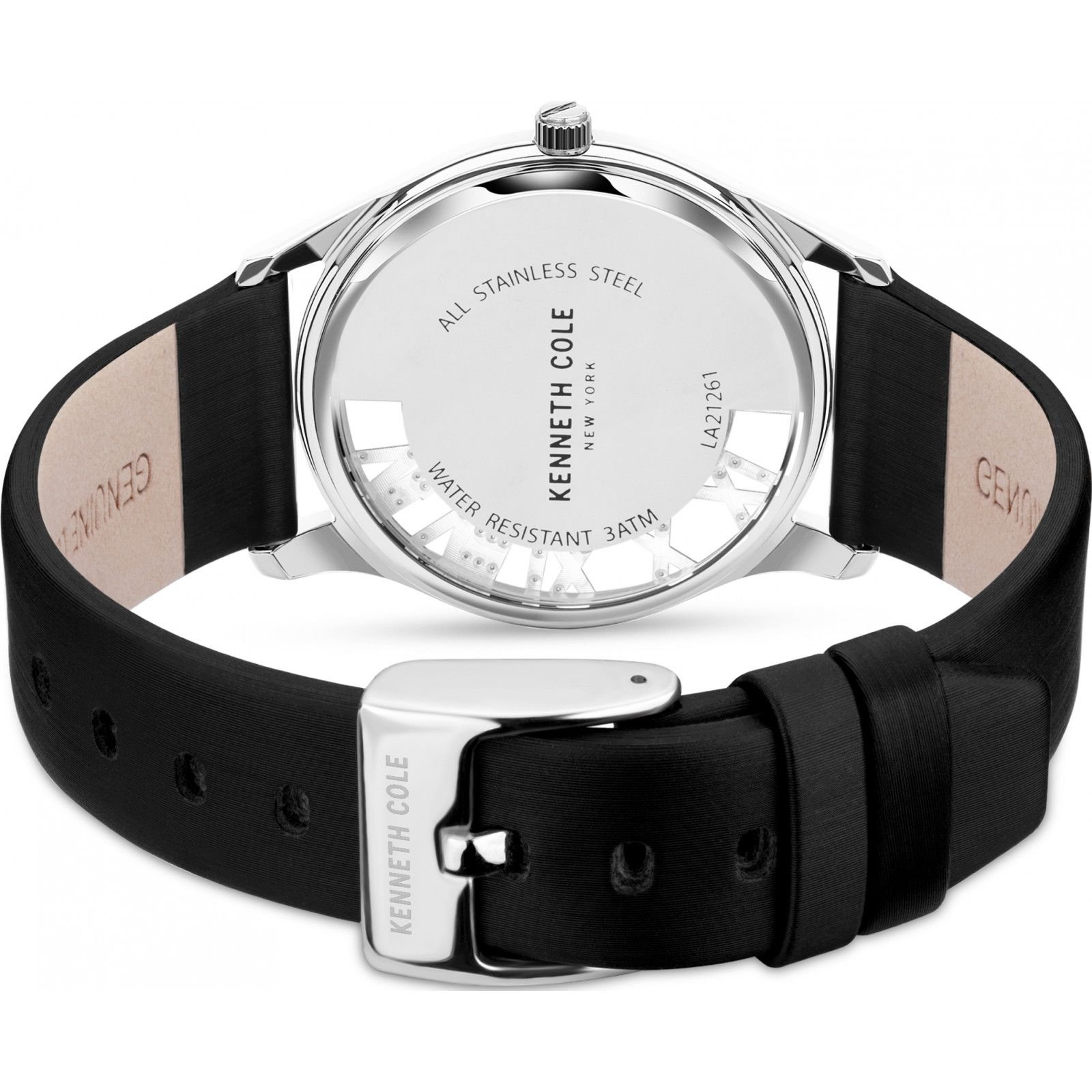 Kenneth Cole Kenneth Cole Women's KCWLA2126102 Classic 36mm Quartz Watch in Black - 2