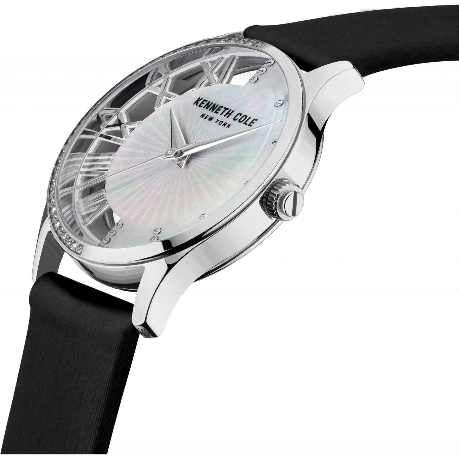 Kenneth Cole Kenneth Cole Women's KCWLA2126102 Classic 36mm Quartz Watch in Black - 3