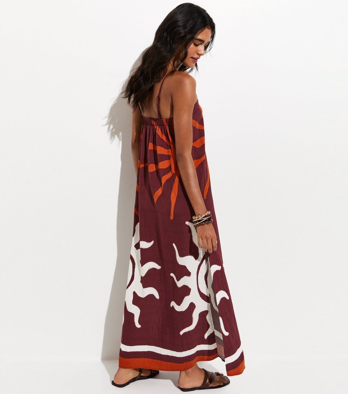 New Look Women's Brown Sun Maxi Dress New Look - 4