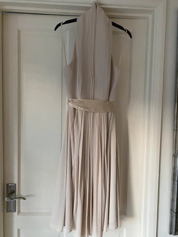 Coast Coast Goddess Champagne Dress  BNWT (Uk 12)