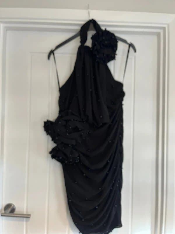 ASOS ASOS Luxe black cocktail dress