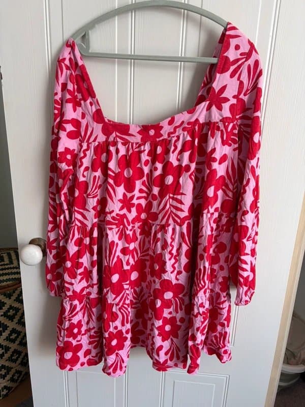 ASOS ASOS Design Pink Floral Summer dress