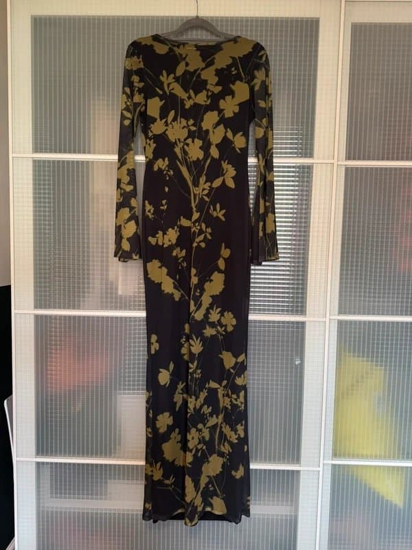 ASOS Asos floral mesh dress