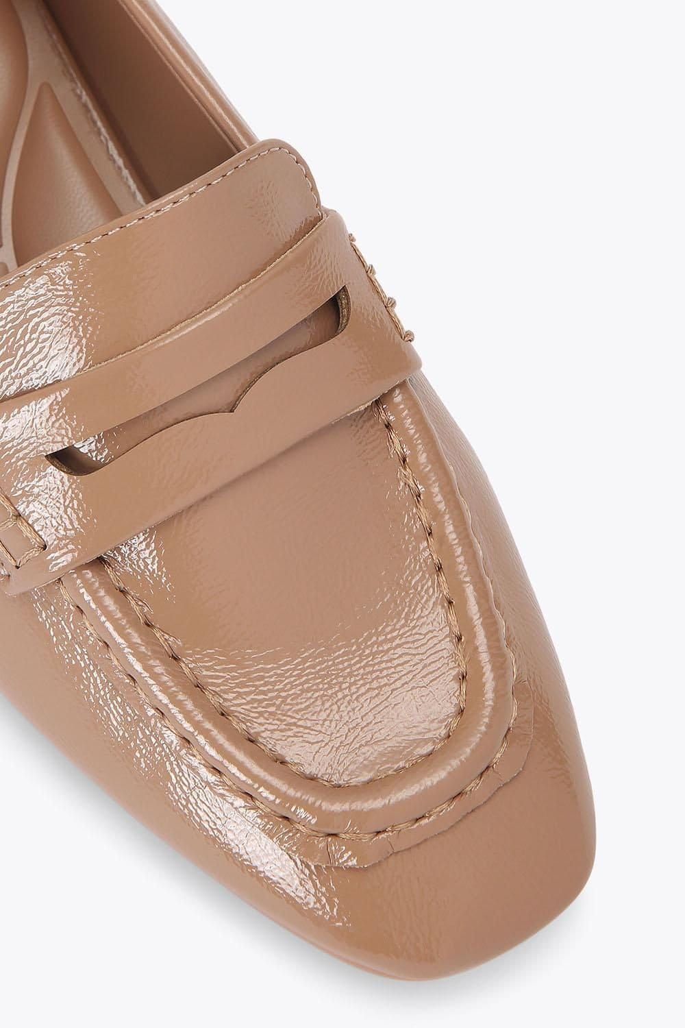 Carvela Carvela Women's 'Noce Loafer' Patent Flats in Camel - 4