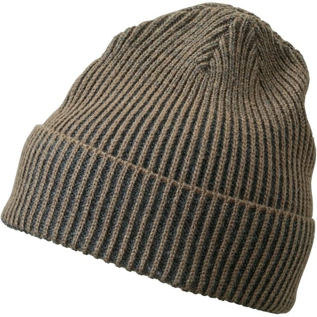 Myrtle Beach Myrtle Beach Men's Ribbed Beanie in Dark Olive - 2
