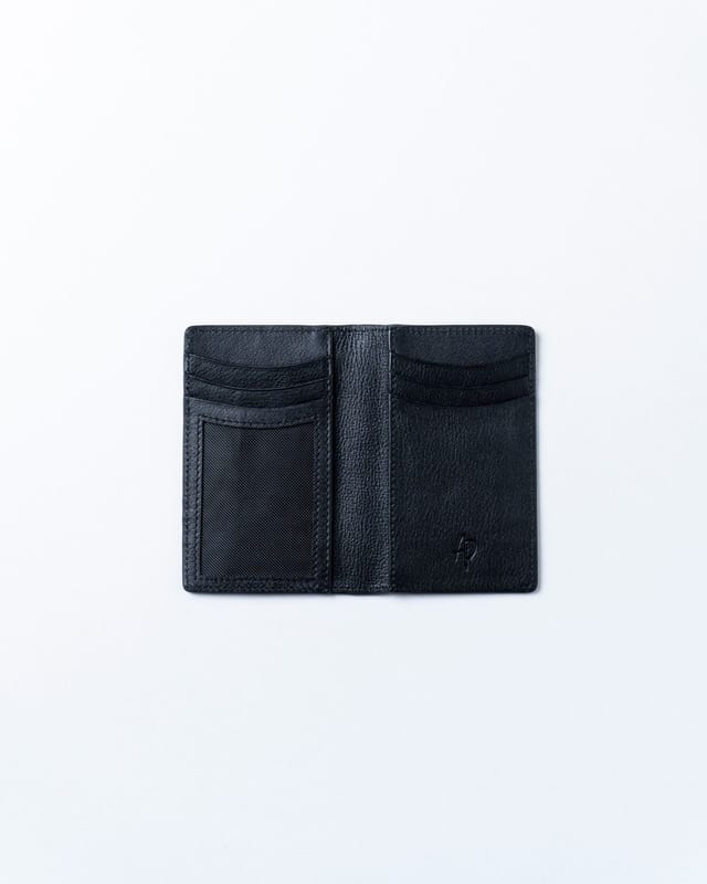 Alexander Pace Alexander Pace Men's 'Oxford' Small Leather Wallet in Black - 2