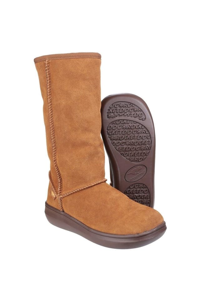 Rocket Dog Rocket Dog Women's 'Sugardaddy' Long Boots in Tan - 3