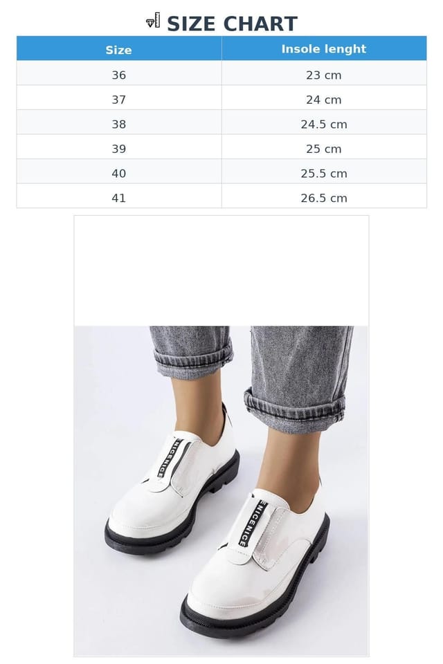 Love Lace Love Lace Women's Patent lace up loafers with tractor sole square heel in White - 3