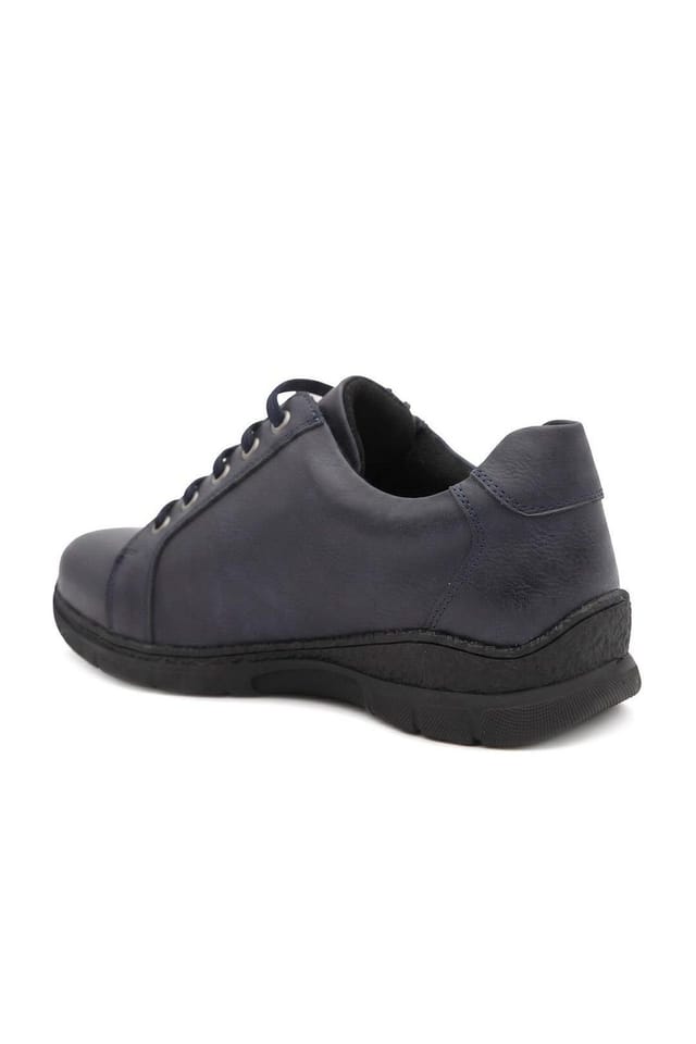 Easyfit Easyfit Women's Extra Wide Zip & Lace Trainers in Navy - 3