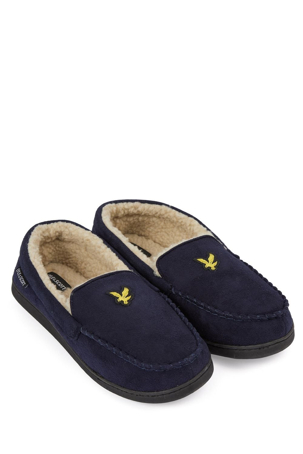 Lyle & Scott Lyle & Scott Men's Aspen Slippers Peacoat in Navy - 3
