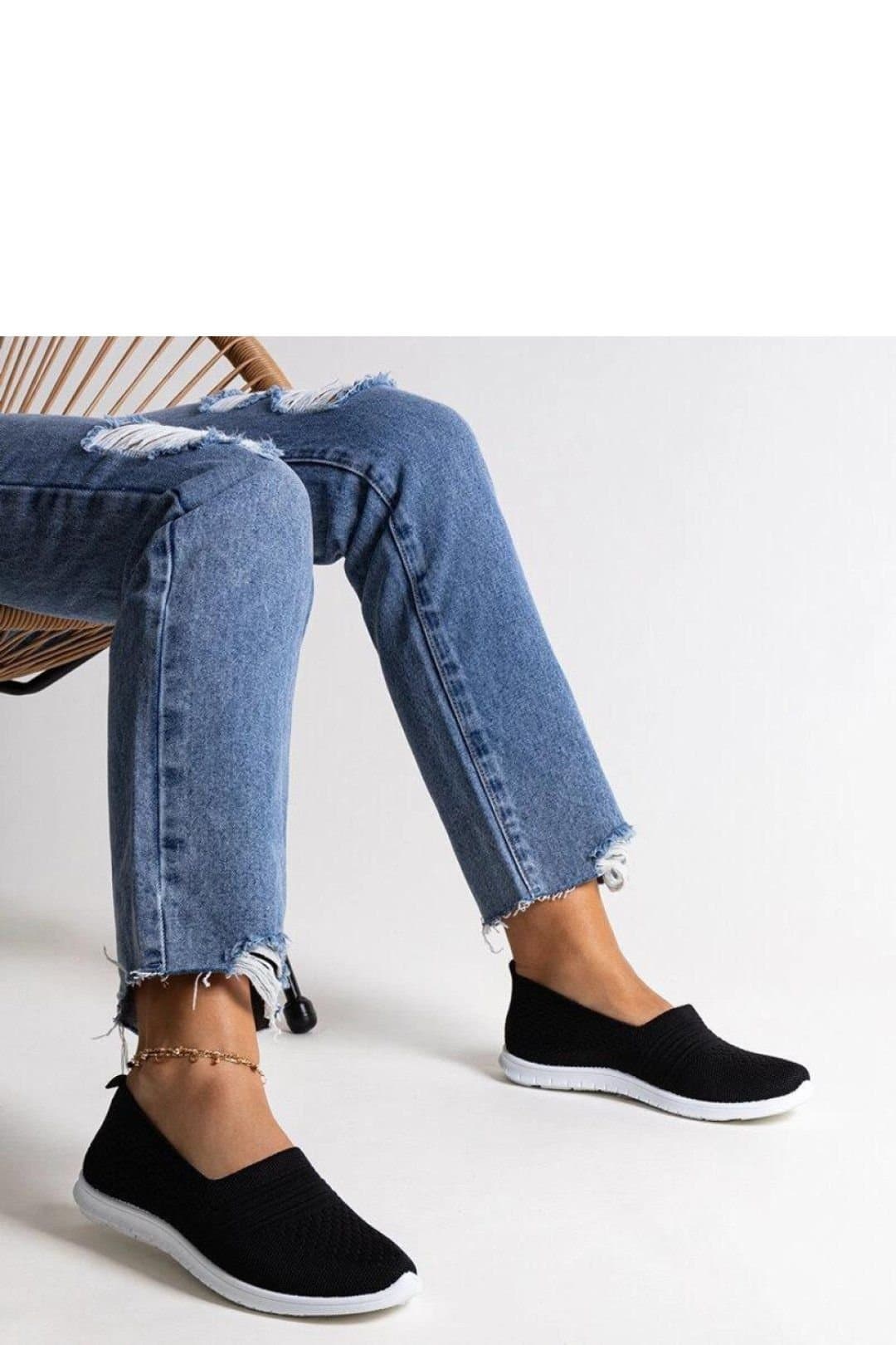 Love Lace Love Lace Women's Shalha Slip On Sneakers Low Profile Round Toe Rubber Grip in Black