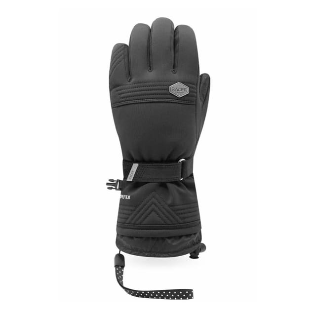 Racer Racer Women's 'GSTARZ3' Waterproof Gore-tex® Ski Gloves in Black - 2