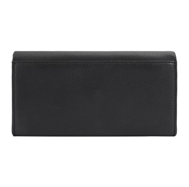 Paul Costelloe Paul Costelloe Women's Aspen Leather Purse in Black - 3