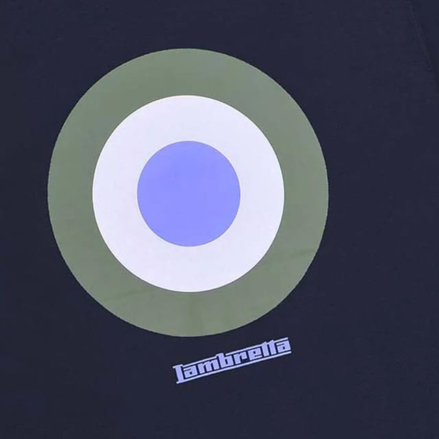 Lambretta Lambretta Men's SS24 Target T-Shirt in Navy - 2