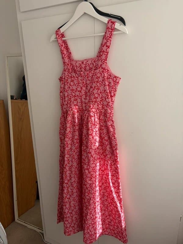 Never Fully Dressed Never fully dressed pink and red star dress