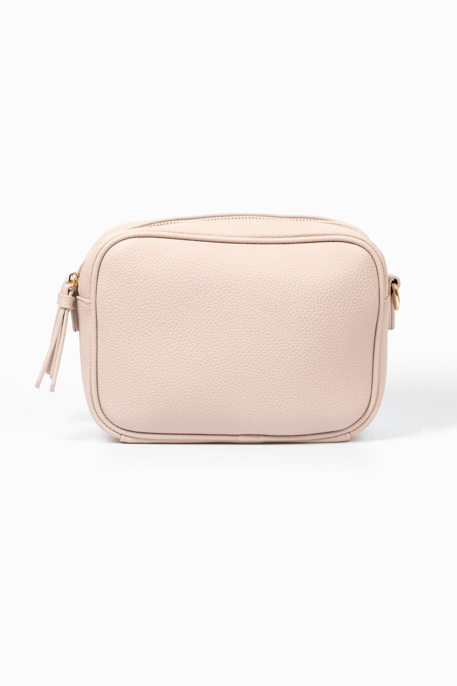 Etre Etre Women's Willa Crossbody Bag - Nude, Pebbled Faux Leather