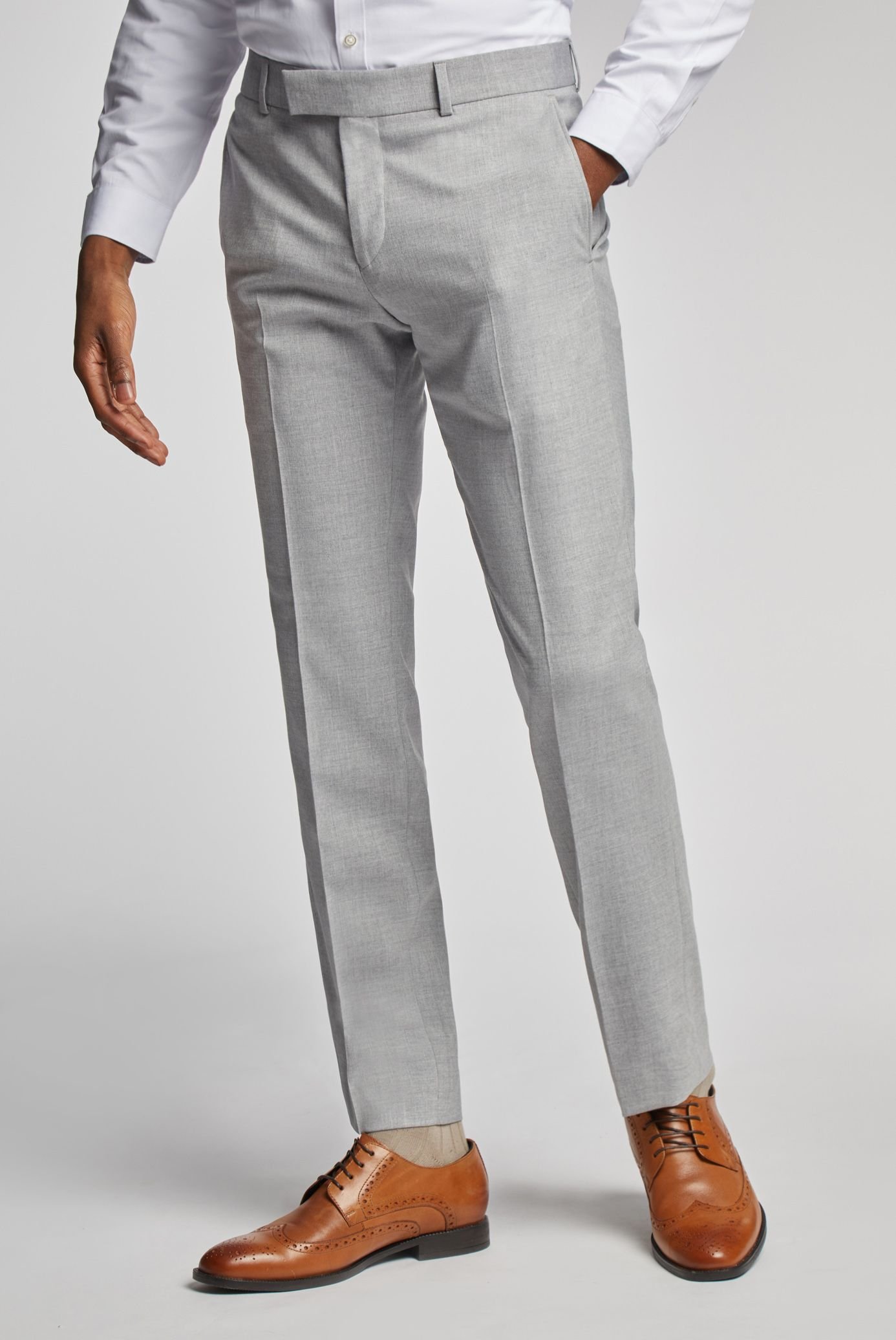 Antique Rogue Antique Rogue Men's Regular Trouser in Grey - 2