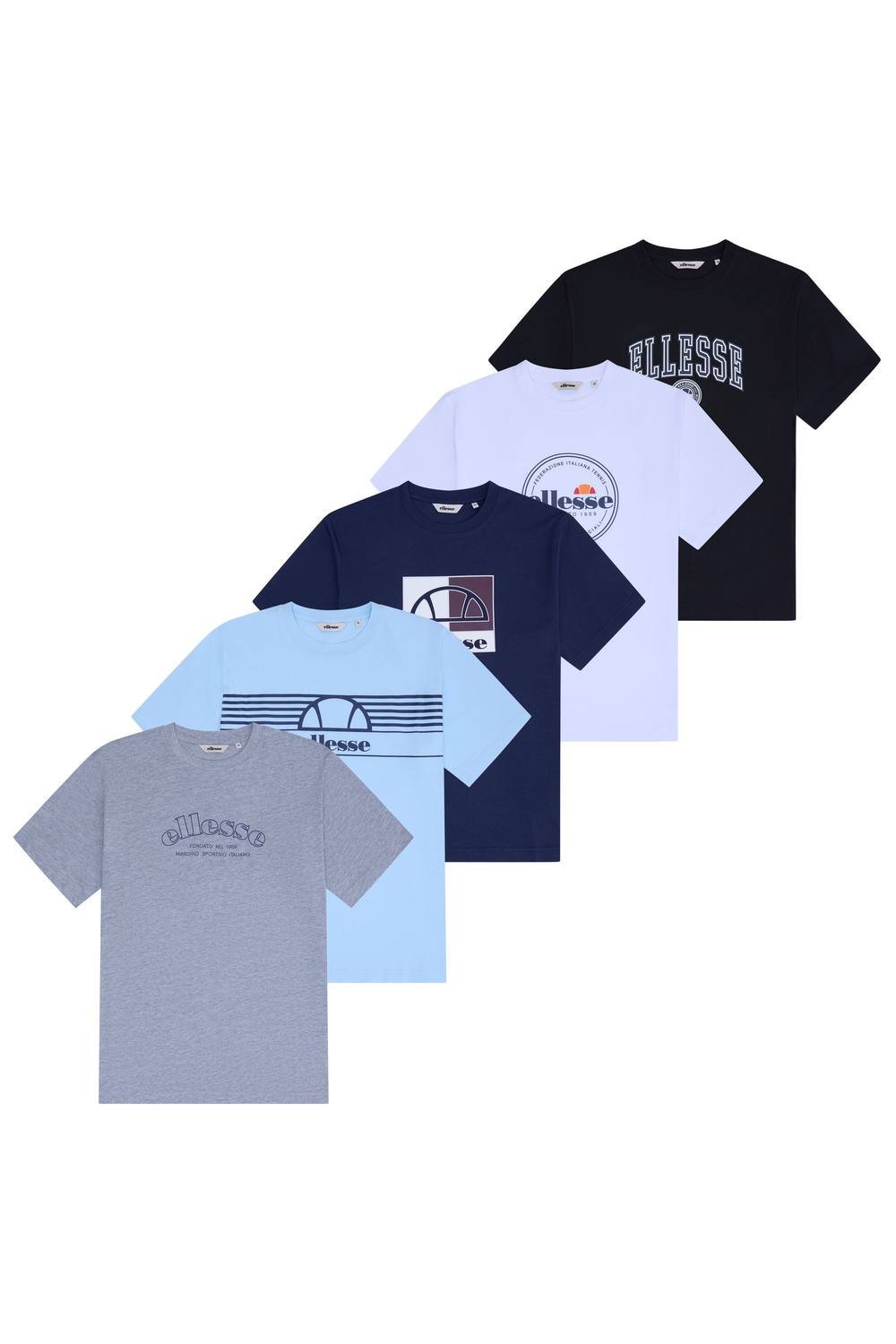 Ellesse Ellesse Men's Zilla Tee (5 pack) - 3