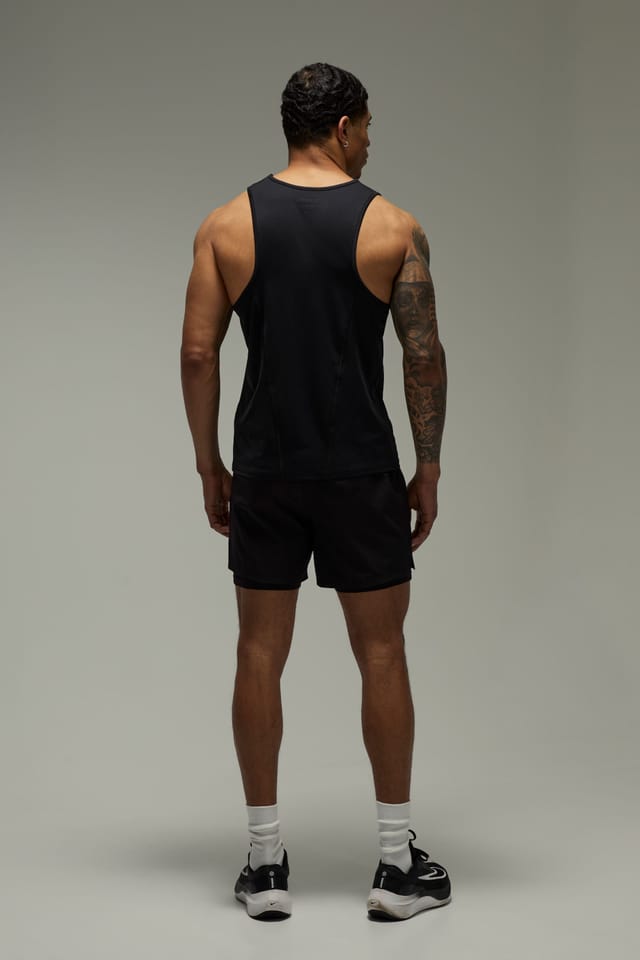 Training Dept. Training Dept. Men's Training Dept Regular Fit Vest in Black - 2