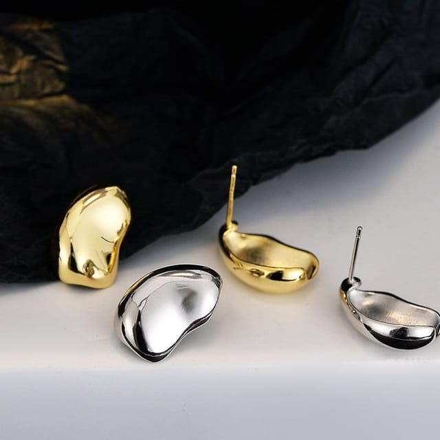 Gold Trip Gold Trip Women's Lava Earrings in Silver - 3