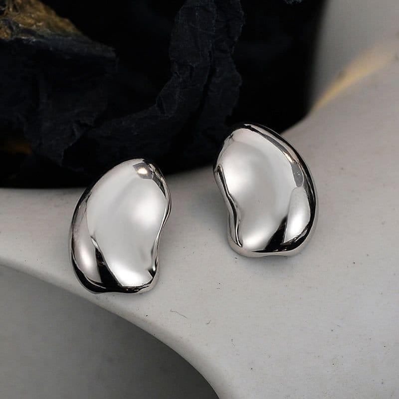 Gold Trip Gold Trip Women's Lava Earrings in Silver - 4