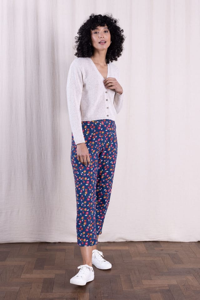 Nomads Clothing Nomads Clothing Women's Cotton Cropped Cardi in Ivory - 2