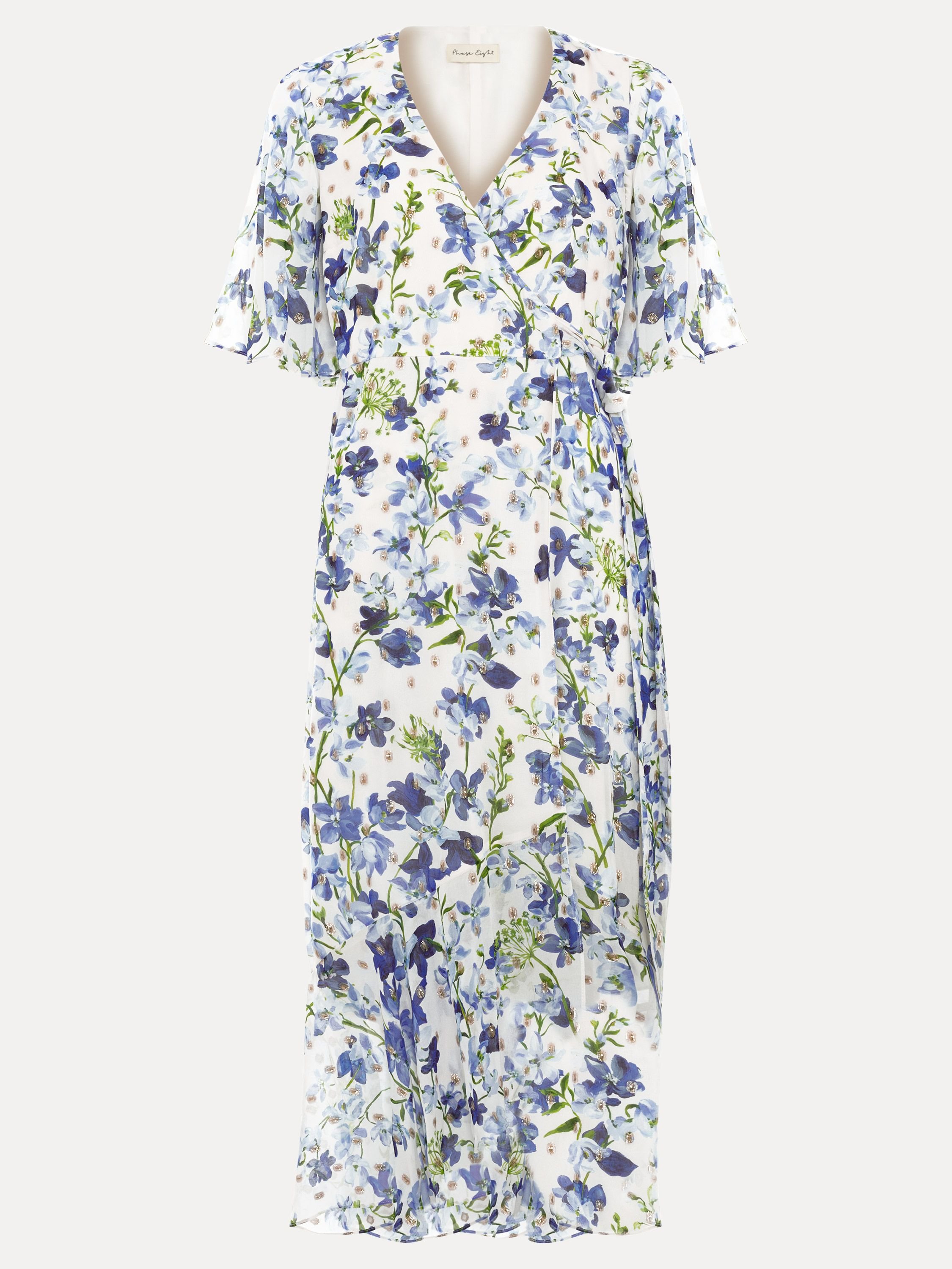 Phase Eight Phase Eight Women's Juliette Floral Midi Dress in Ivory - 2