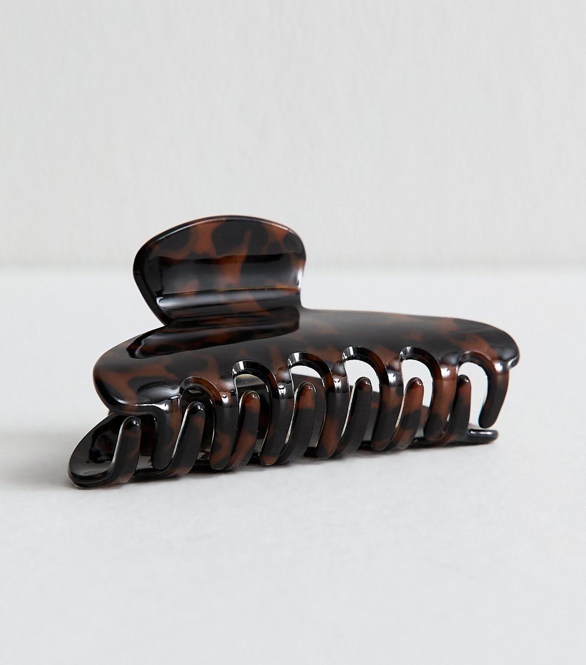 New Look Brown Curved Tortoiseshell Hair Clip New Look - 3