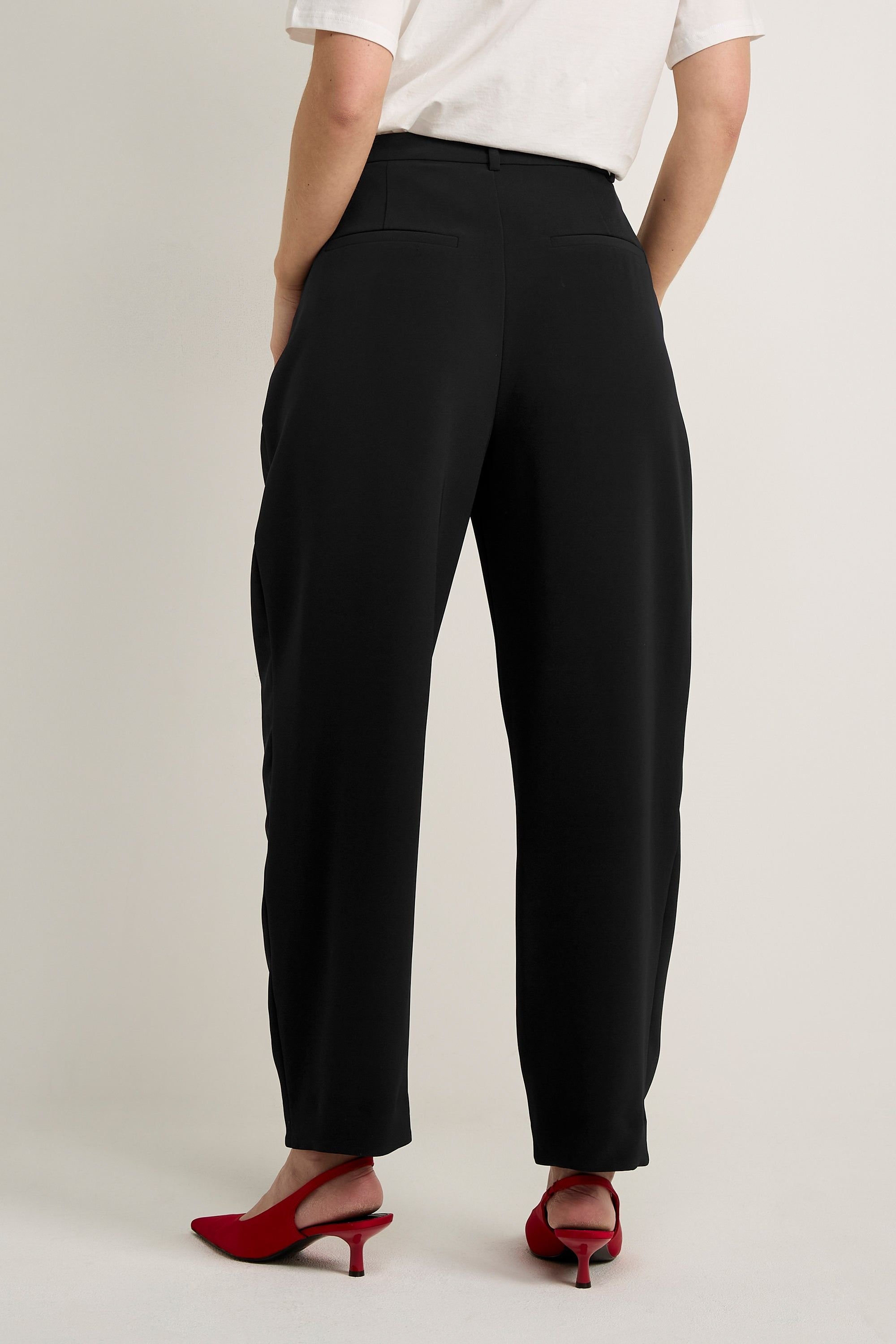 GWD by GEORGE W. DAVIES GWD by GEORGE W. DAVIES Women's GWD Malika Navy Wide Leg Trouser - 2