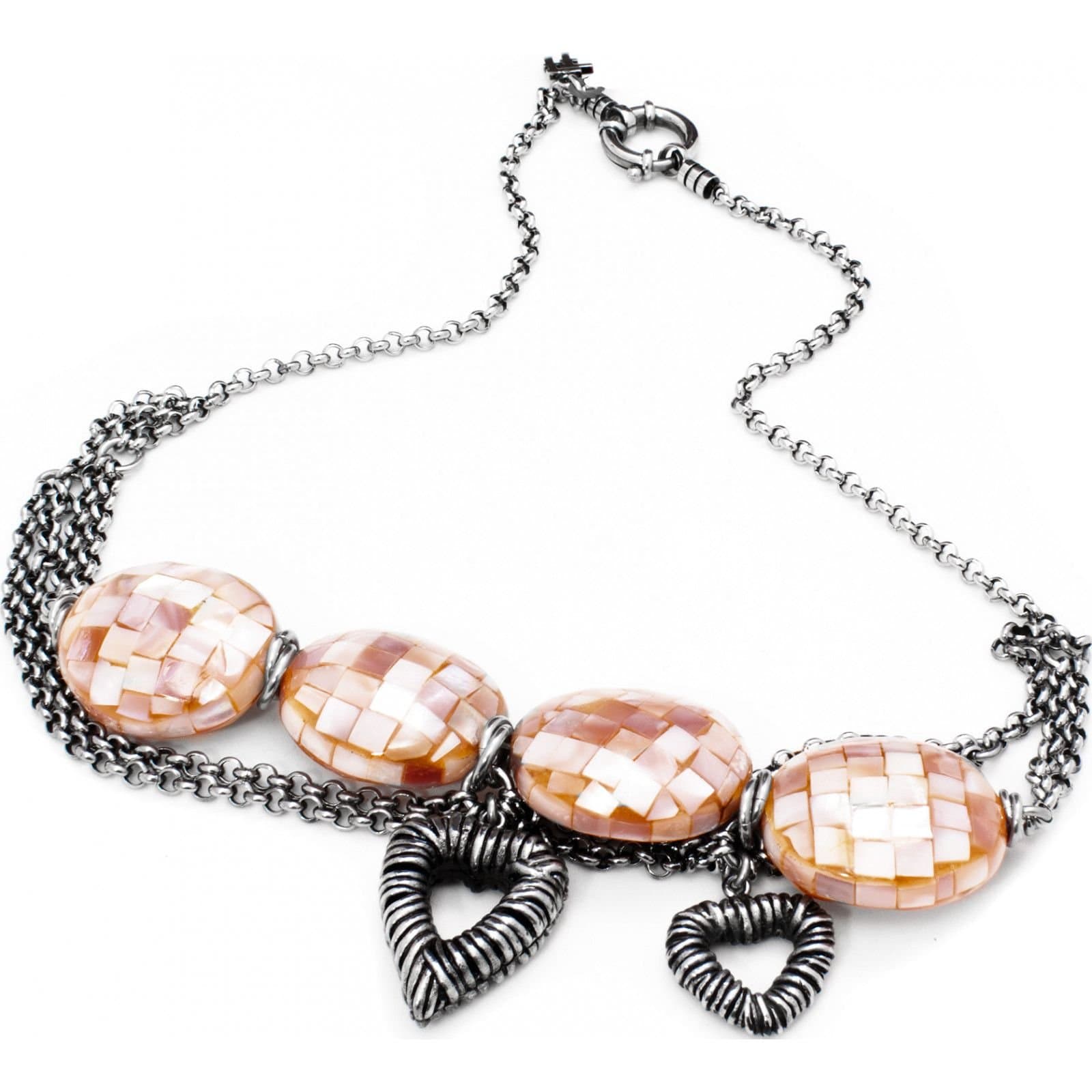 Folli Follie Folli Follie Women's 4N0T050KP Necklace in Silver