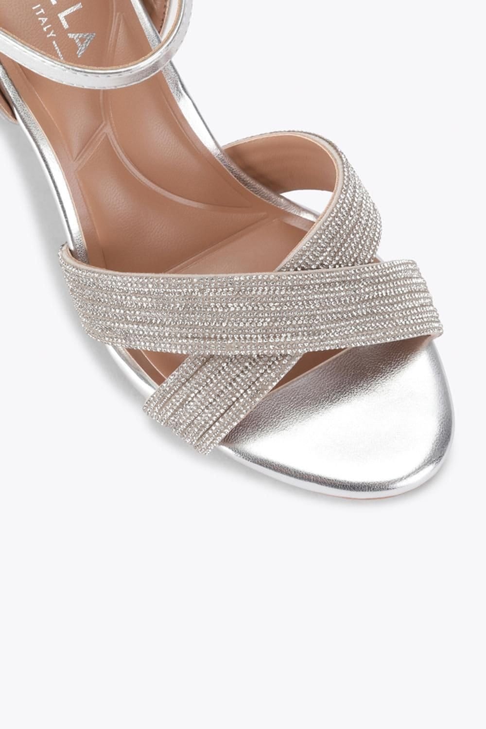 Carvela Carvela Women's 'Divine High Sandal' Heels in Silver - 4