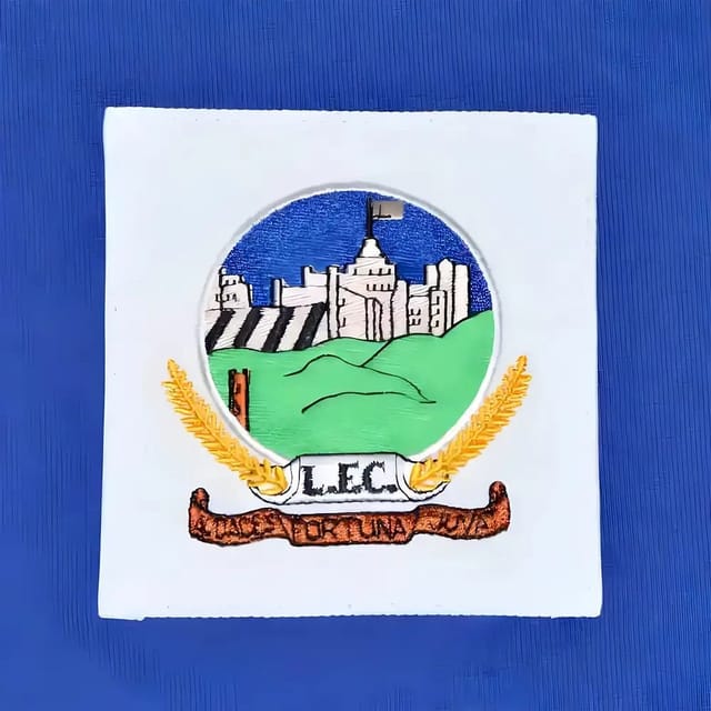Linfield Linfield Men's Mens Retro 1960s Football Shirt in Blue - 2