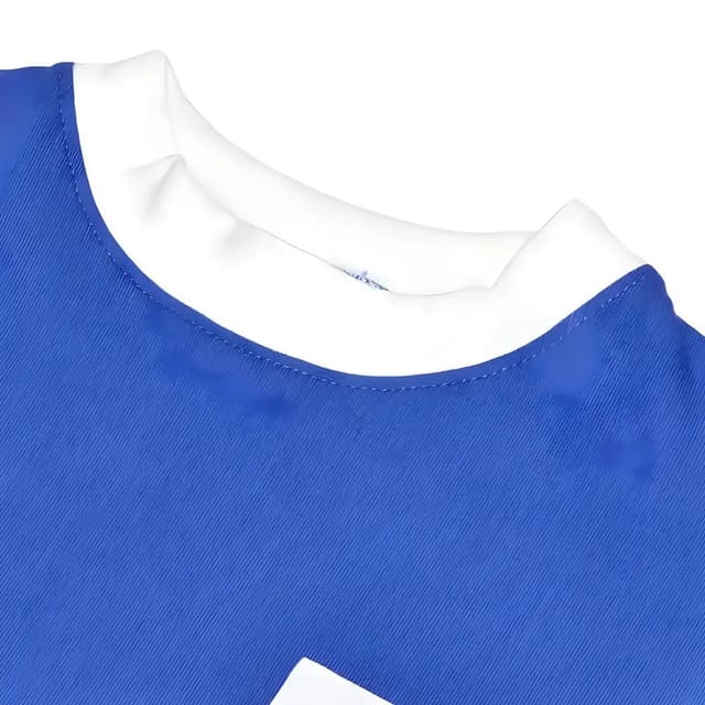 Linfield Linfield Men's Mens Retro 1960s Football Shirt in Blue - 3