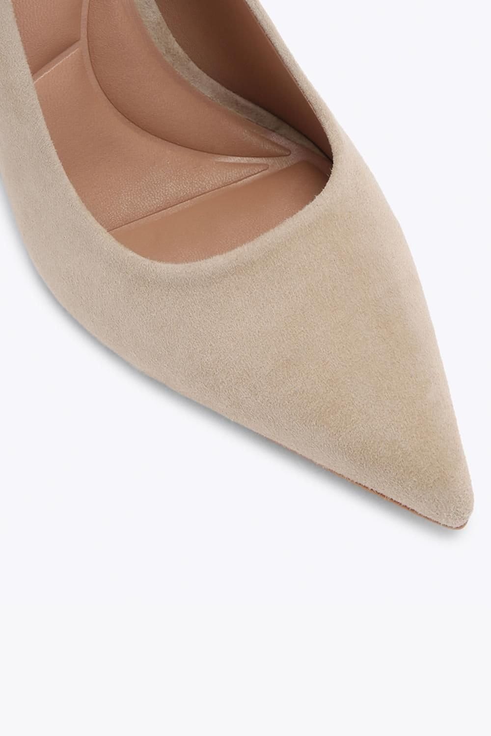 Carvela Carvela Women's 'Incanto Court' Suede Heels in Taupe - 4
