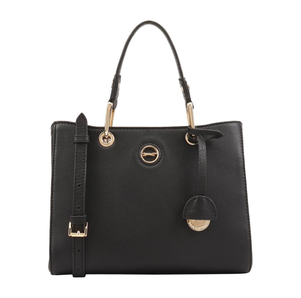 Paul Costelloe Paul Costelloe Women's Selma Leather Multi Way Bag in Jet Black - 1