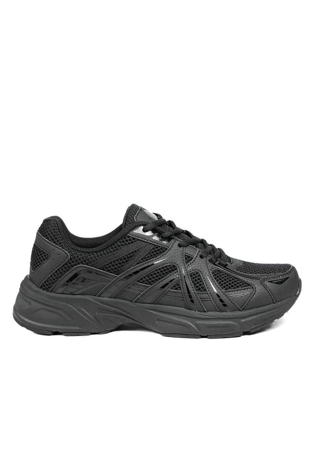 Pavers Pavers Men's Lace Up Sport Trainers in Black - 2