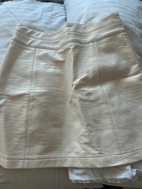 Topshop Leather skirt