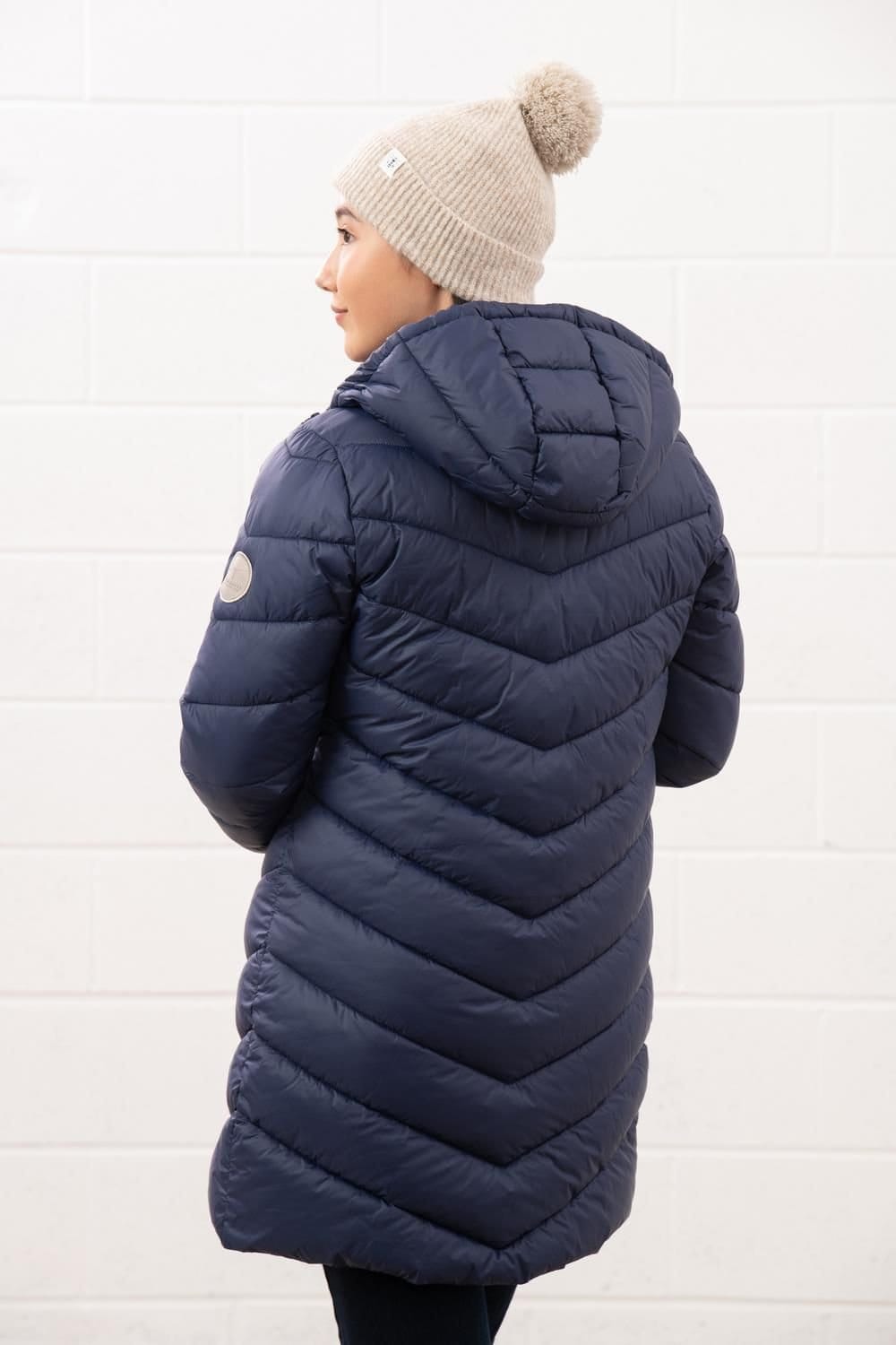 Lighthouse Clothing Lighthouse Clothing Women's Laurel Coat in Dark Blue - 4