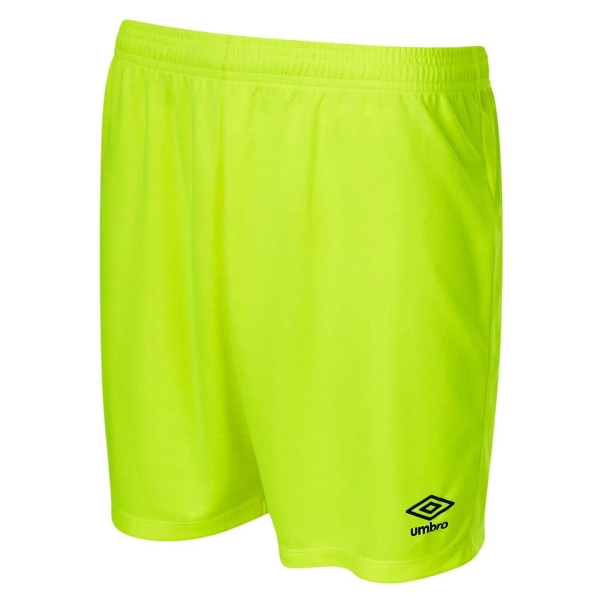 Umbro Umbro Men's Club II Shorts in Bright Yellow