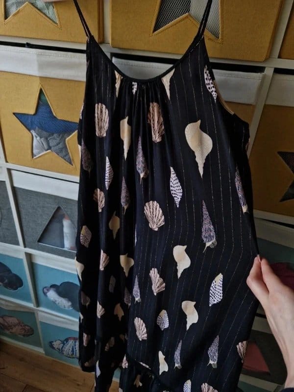 Never Fully Dressed Never fully dressed women's Black Shell Print Maxi dress size 18 - 1