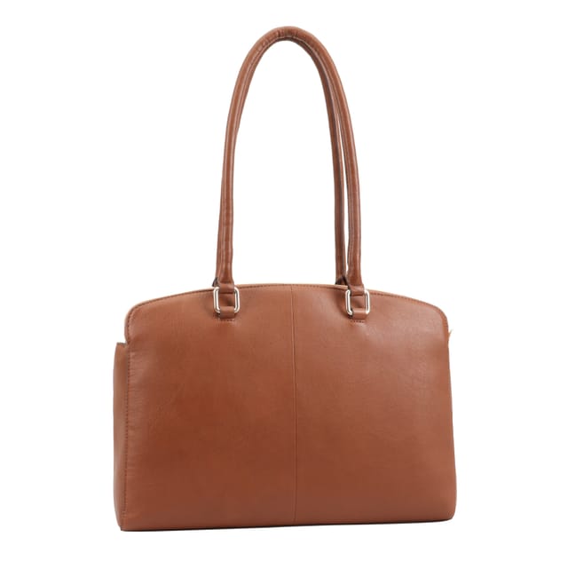 Paul Costelloe Paul Costelloe Women's Marina Leather Shoulder Bag in Brown - 2