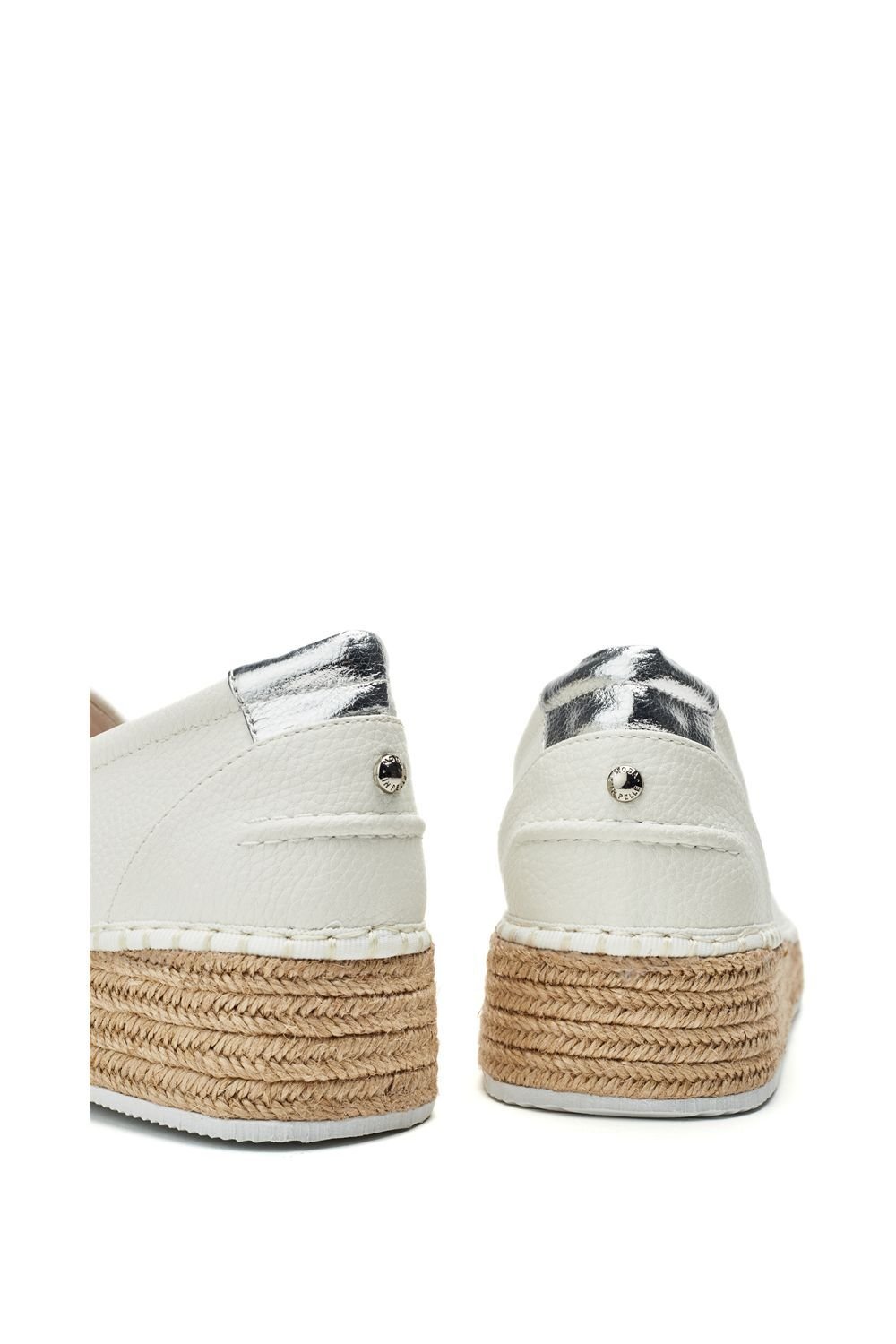 Moda In Pelle Moda In Pelle Women's 'Elga' Porvair Loafers in White - 3