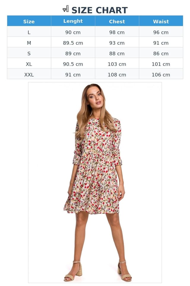 Love Lace Love Lace Women's Classic Summer Dress with Elastic Frill Sleeves - 3